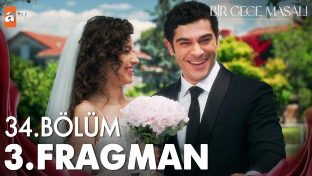 Bir Gece Masalı 34.⁠ ⁠⁠Bölüm 3. Fragmanı | "Sevgili ailem, bebeğimiz olacak!🤍” @atvturkiye