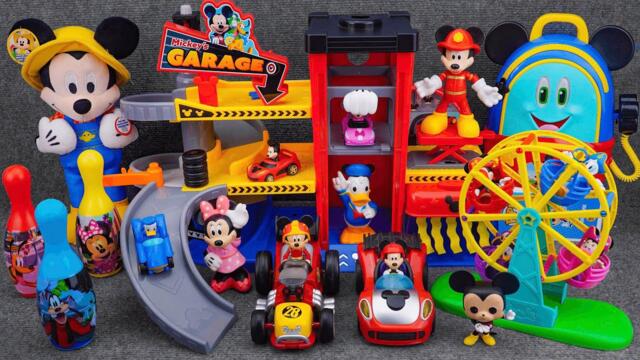 Satisfying with Unboxing Disney Junior Mickey Mouse Fun Wheel Playset| Review Toys ASMR