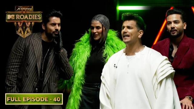 MTV Roadies XX - Double Cross | The Final Voteout: Cards, Chaos & Betrayal! | Ep 40 | Full Episode