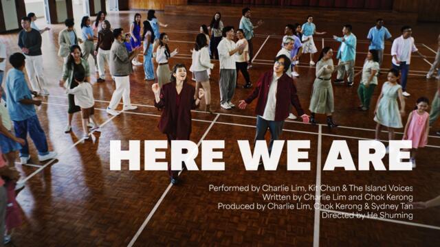 NDP 2025 Theme Song - Here We Are [Official Music Video]