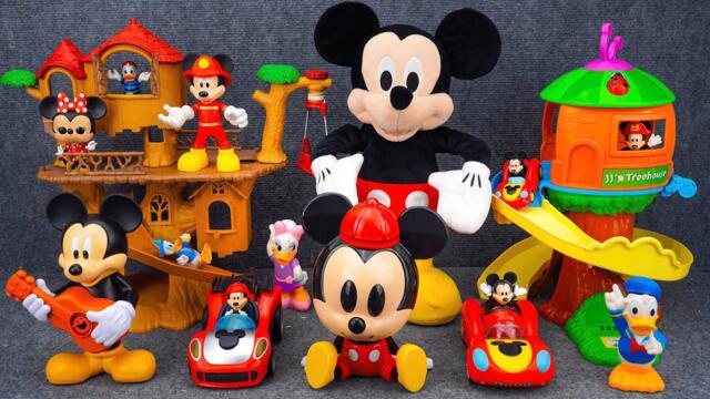 Satisfying with Unboxing Disney Mickey Mouse Tree House Adventure Collection| Review Toys ASMR