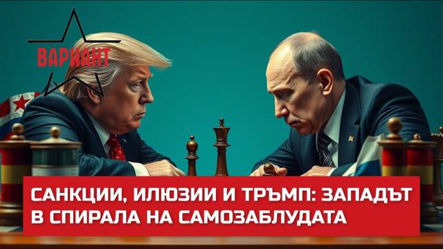 САНКЦИИ, ИЛЮЗИИ И ТРЪМП: ЗАПАДЪТ В СПИРАЛА НА САМОЗАБЛУДАТА,  Вариант #526