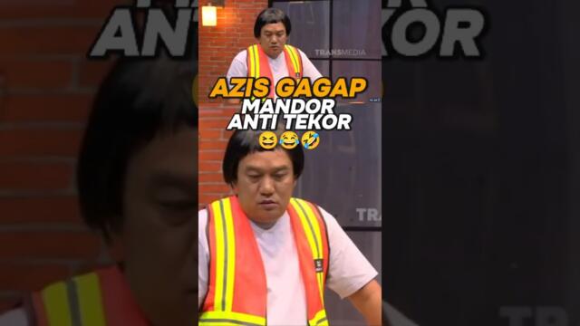 AZIS MANDOR TEKOR  #laporpaktrans7 #dedycorbuzier #podcast #shorts