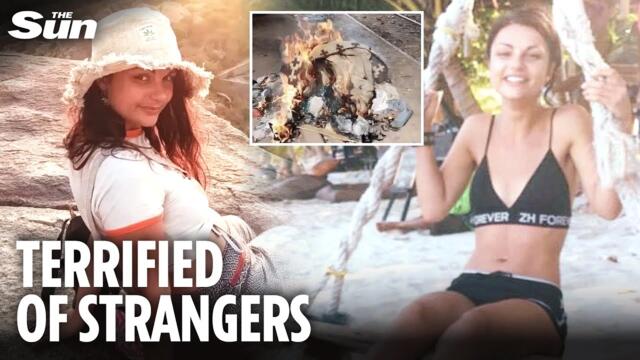 Missing British backpacker REFUSES help as she's found sleeping rough after robbery ordeal