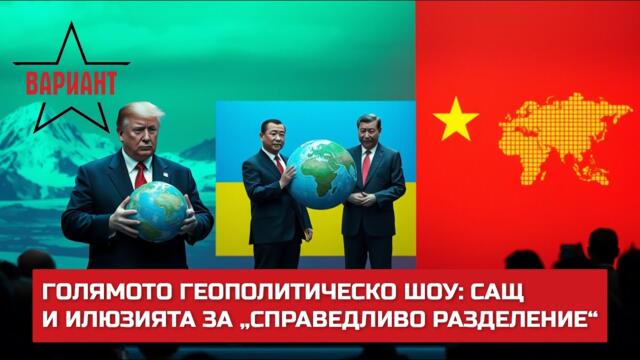 ГОЛЯМОТО ГЕОПОЛИТИЧЕСКО ШОУ: САЩ И ИЛЮЗИЯТА ЗА „СПРАВЕДЛИВО РАЗДЕЛЕНИЕ“,  Вариант #527