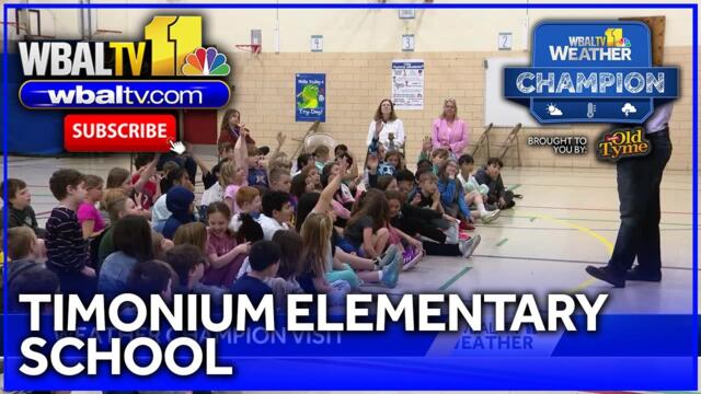 Weather Champion: Timonium Elementary School