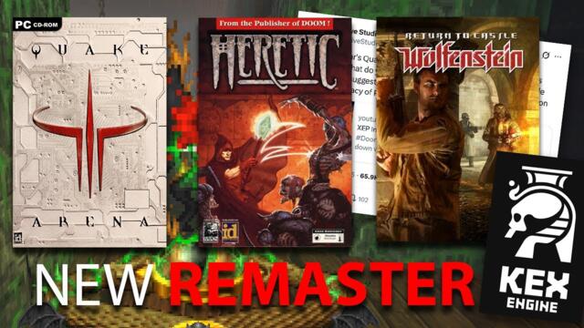 Nightdive Studios Remaster Coming Up? Quake 3, Wolfenstein, or Heretic?