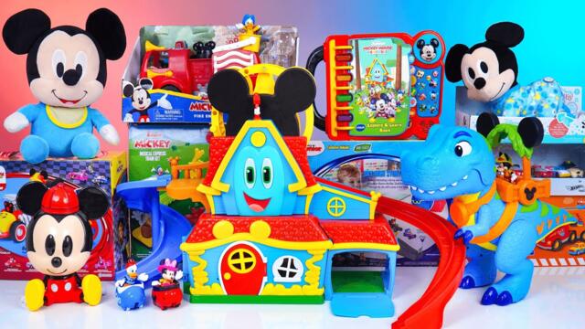 Mickey ASMR 🐭Satisfying with Unboxing Disney Mickey Mouse Jumbo Fun House Playset | Review Toys ASMR