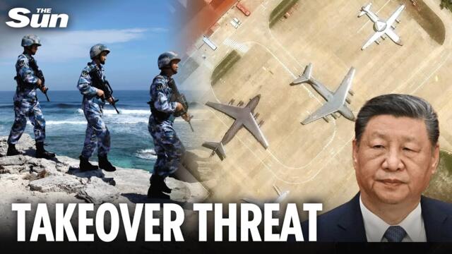 China deploys NUKE bombers to strategic sea bases as fears of full scale Taiwan invasion grow