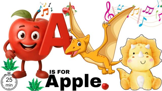 🌈🍎Phonics sound of alphabet| ABC Learning for toddlers English| English Phonics ABC Song| ABCD SONG🍎