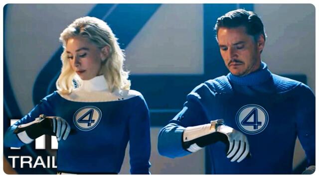 THE FANTASTIC FOUR FIRST STEPS "Silver Surfer Incoming" Trailer (NEW 2025)