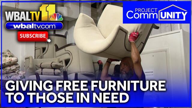 Store delivers free furniture to people in need across city