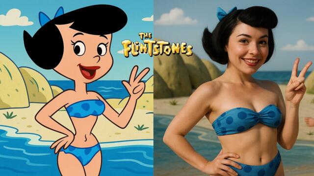 The Flintstones Characters Reimagined in Real Life with AI! | (AI Generated)