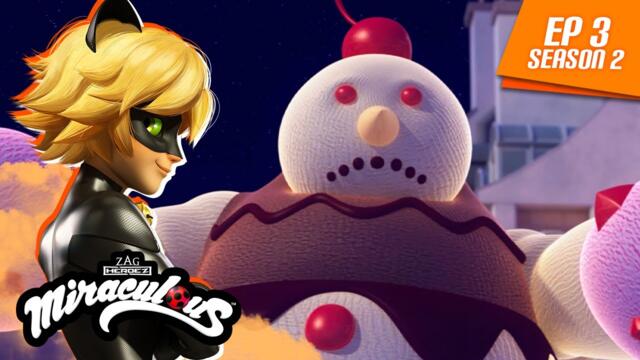MIRACULOUS | 🐞 GLACIATOR 🐾 | FULL EPISODE ▶️ Season 2 Episode 3