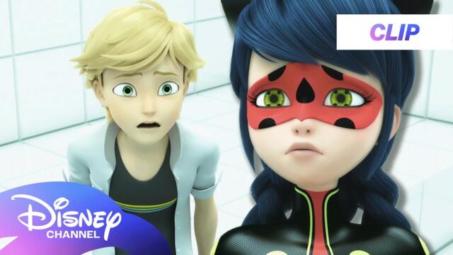 Miraculous World, London: At The Edge Of Time | Ladybug Tells Adrien | @disneychannelanimation