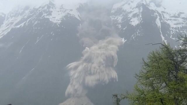 Landslide From Broken Glacier Buries Quaint Town in Swiss Alps