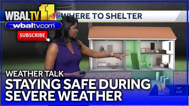 Weather Talk: Staying safe during severe weather