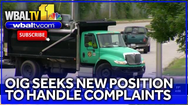 OIG calls for new position to investigate complaints