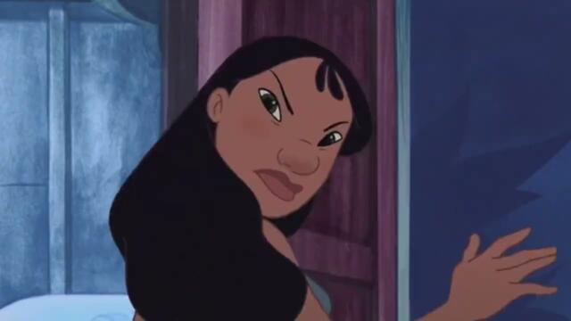 Moments of Nani chasing Lilo