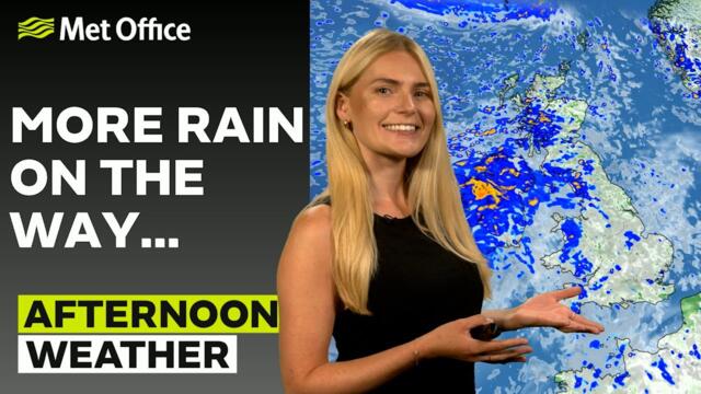 26/05/2025 - Drier in eastern parts- Afternoon Weather Forecast UK – Met Office Weather