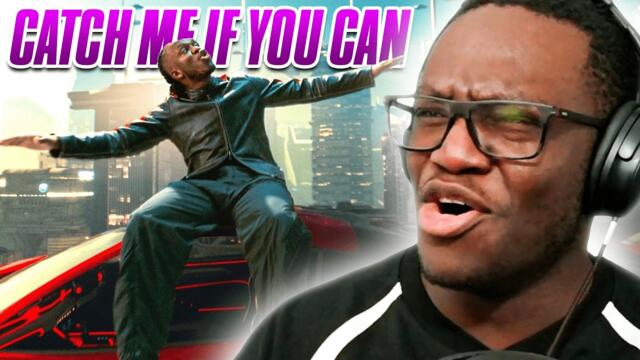 Deji React To KSI - Catch Me If You Can [Official Music Video]