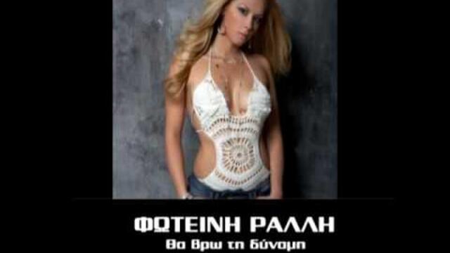 Fotini Ralli Tha vrw ti dynami