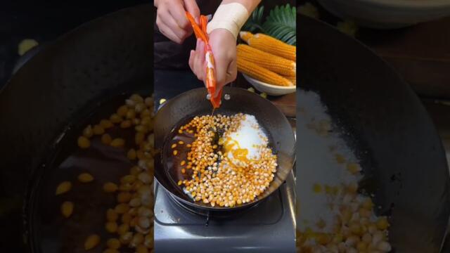 It has become very easy for the Chinese to make popcorn. #shortvideo