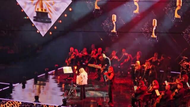 Лили Иванова на Годишните Музикални Награди на БГ Радио!