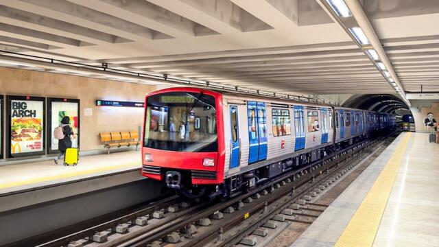 Metro system in Lisbon, Portugal 🇵🇹 | 2025
