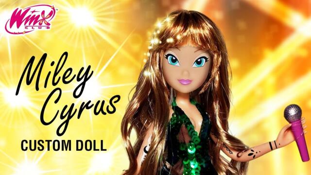 Winx Club - Turning a Winx Doll into MILEY CYRUS! 🎤✨ (Amazing Collab!)