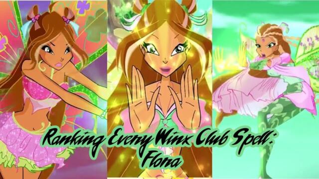 Ranking Every Winx Club Spell: Flora