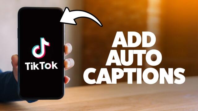 How To Add Subtitles On Tiktok Automatically 2025 (iPhone & Android)