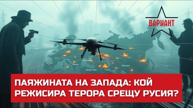 ПАЯЖИНАТА НА ЗАПАДА: КОЙ РЕЖИСИРА ТЕРОРА СРЕЩУ РУСИЯ?,  Вариант #531