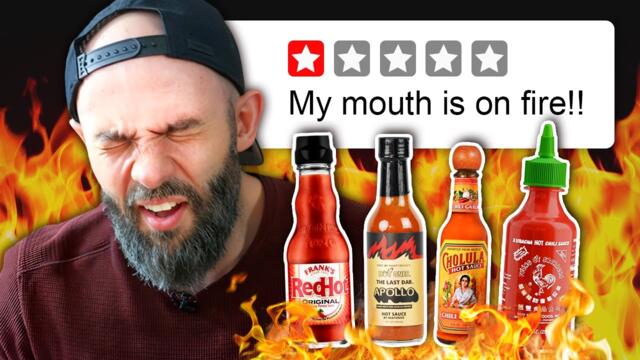 I Tried Every Hot Sauce