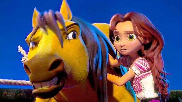 Resgatando Spirit | A cena final | Spirit: O Indomável | Clipe