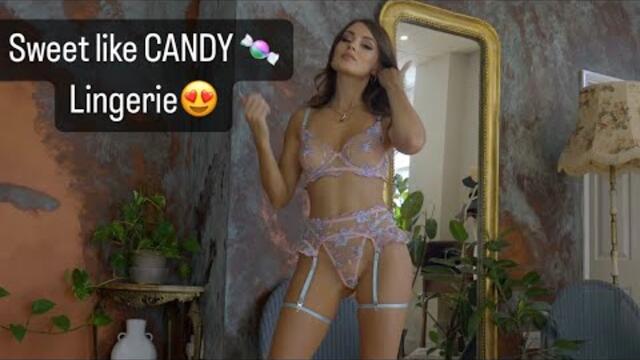 Anna Zapala supermodel - Sweet Like Candy! - SHEIN Try On Haul