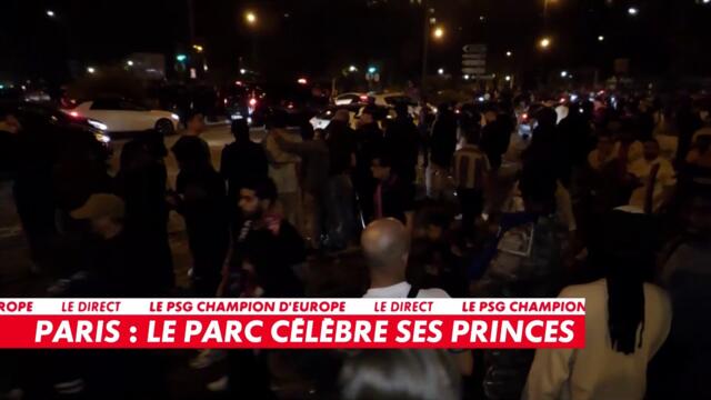 Régime Delfour, en duplex du Parc des Princes : «Ici, il y a des jets de projectile et des mortiers d'artifice tirés en direction des forces de l'ordr