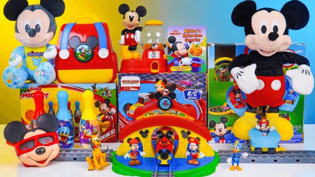 Satisfying with Unboxing Disney Mickey Mouse Train Station Compilation | Review Toys ASMR