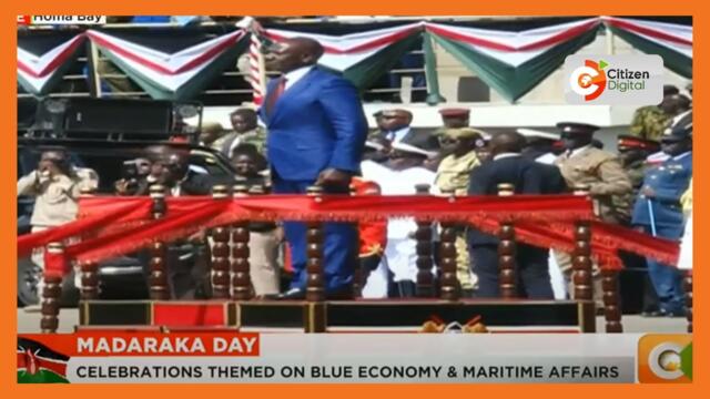 Madaraka Day: President Ruto arrives at Raila Odinga Stadium in Homa Bay