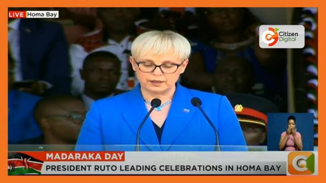 Slovenia’s President Nataša Pirc Musar's powerful speech during Madaraka Day celebration in Homa Bay