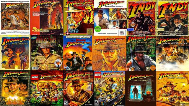 The Evolution of INDIANA JONES Games (1982-2025)