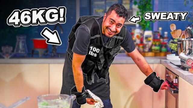 ‘Cocky’ Chef Cooks Carrying 50% EXTRA Bodyweight! | Sorted Food