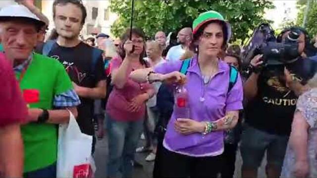 Протест срещу въвеждане на еврото! - На площада с Нищо, 04.06.2025