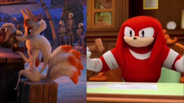 Knuckles approves every female fox characters