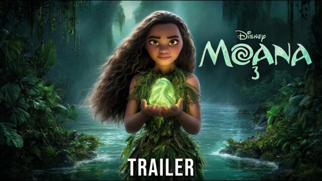 Moana 3 (2026) - First Trailer | Auli'i Cravalho, Dwayne Johnson - Concept Trailer