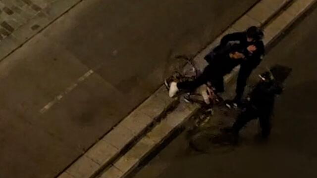 L’interpellation musclée d’un militant écologiste à Paris