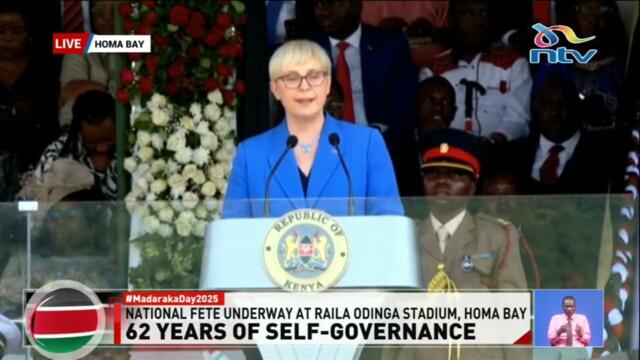 "Africa must unite:" Slovenia President Nataša Pirc Musar's speech on Madaraka Day