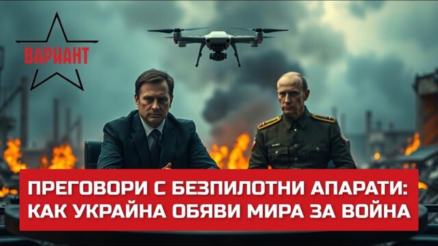 ПРЕГОВОРИ С БЕЗПИЛОТНИ АПАРАТИ: КАК УКРАЙНА ОБЯВИ МИРА ЗА ВОЙНА,  Вариант #534