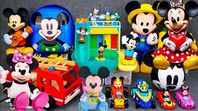 11 Minutes Satisfying With unboxing Disney Mickey Mouse Water Park slide Playset | Review ASMR Toys
