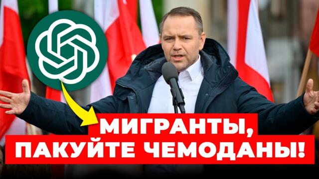НОВЫЙ ПРЕЗИДЕНТ ПОЛЬШИ: ЧТО ГРОЗИТ МИГРАНТАМ в 2025? ChatGPT рассказал правду!